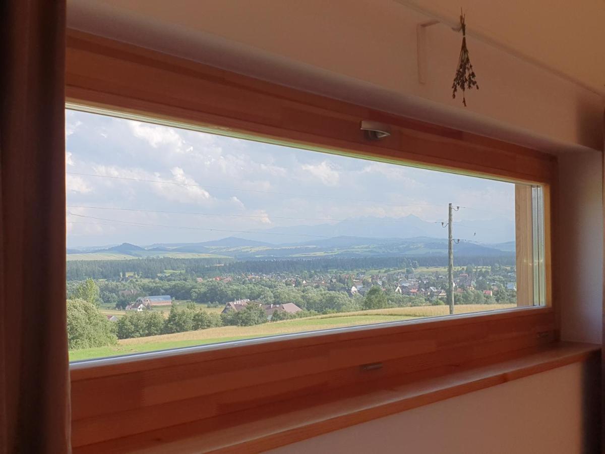 Przystan Nad Listepka Domek Nowoczesna Stodola Z Widokiem Na Tatry, Gorce I Pieniny Łopuszna Kültér fotó